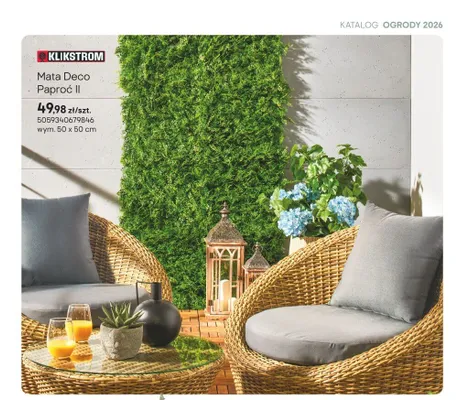 Mata Deco Paproć II promocja w Castorama