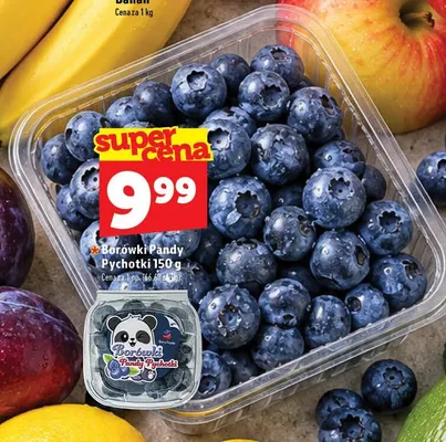 Borówki Pandy Pychotki promocja w TOPAZ