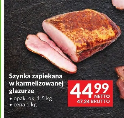 Szynka zapiekana w karmelizowanej glazurze Pekpol promocja w Makro
