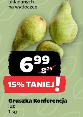 Gruszka Konferencja luz promocja w Netto