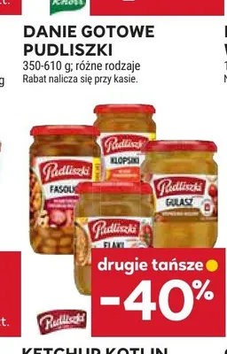 Danie gotowe Pudliszki promocja w Stokrotka