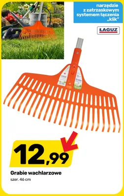 Grabie wachlarzowe ŁAGUZ szer. 46cm promocja w Bricomarche