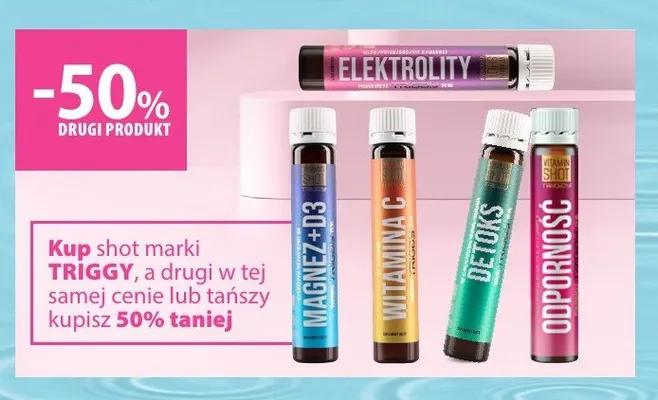 Shot TRIGGY promocja w Hebe