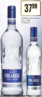 Wódka Finlandia promocja w Dino