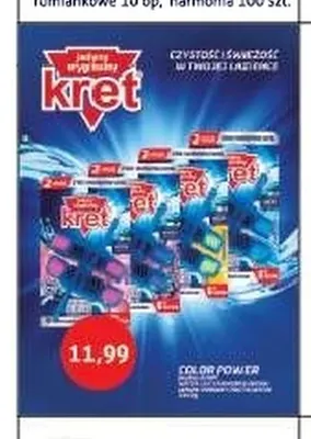 Kostka do WC Color Power Kret promocja w Blue Stop