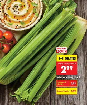 Seler naciowy promocja w Biedronka