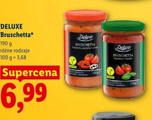 Bruschetta  promocja w Lidl