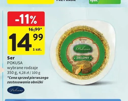 Ser Pokusa promocja w Intermarche