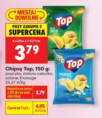 Chipsy papryka promocja w Biedronka