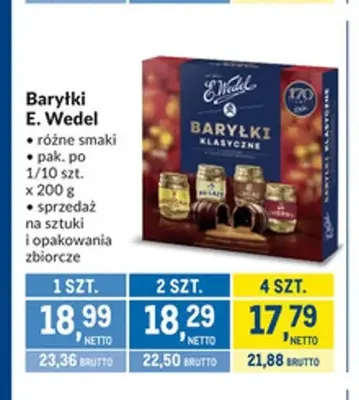 Baryłki promocja w Makro
