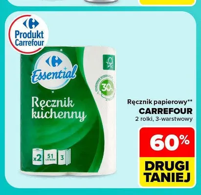 Ręcznik papierowy Carrefour promocja w Carrefour