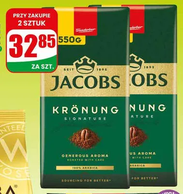 Kawa mielona Jacobs Krönung promocja w Dino