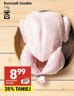 Kurczak tuszka promocja w Delikatesy Centrum