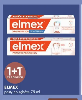 Pasty do zębów Elmex Przeciw Próchnicy promocja w Super-Pharm