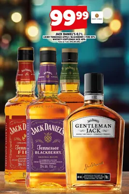 Whiskey Jack Daniel's Gentleman Jack 40% promocja w TOPAZ