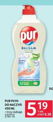 Płyn do naczyń Pur Balsam promocja w Selgros