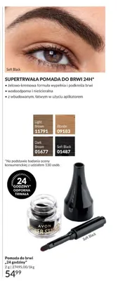 Pomada do brwi Avon Power Stay 24 godziny Light Brown promocja w AVON
