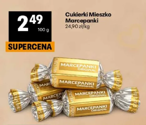 Cukierki Mieszko Marcepanki promocja w Delikatesy Centrum
