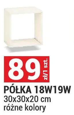 Półka 18W19W promocja w Merkury Market