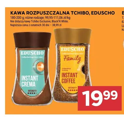 Kawa rozpuszczalna Eduscho Family promocja w Stokrotka