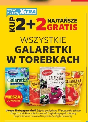 Galaretka Gellwe promocja w Kaufland