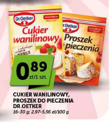 Proszek do pieczenia Dr.Oetker promocja w Groszek