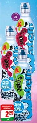 Napój niegazowany malina Kubuś Waterrr promocja w Dino