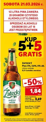 Piwo różne rodzaje promocja w Kaufland
