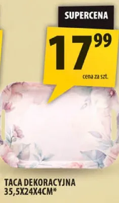 Taca dekoracyjna 35,5x24x4cm promocja w Arhelan