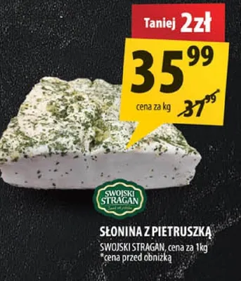 Słonina z pietruszką promocja w Arhelan