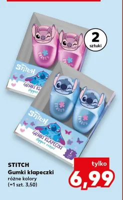 Gumki klapeczki Stitch promocja w Kaufland