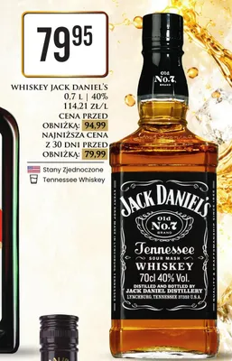 Whiskey Jack Daniel's promocja w Dino