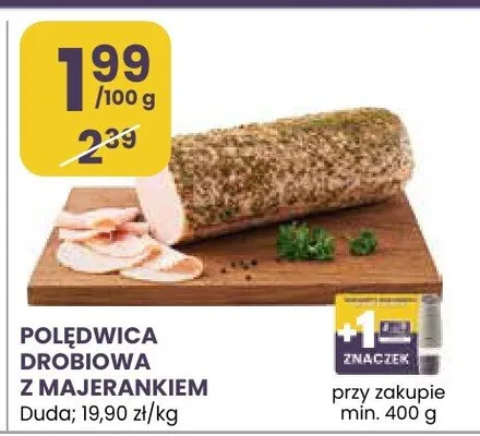 Polędwica drobiowa z majerankiem promocja w Stokrotka