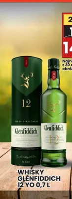 Whisky Glenfiddich 12 YO promocja w Wafelek