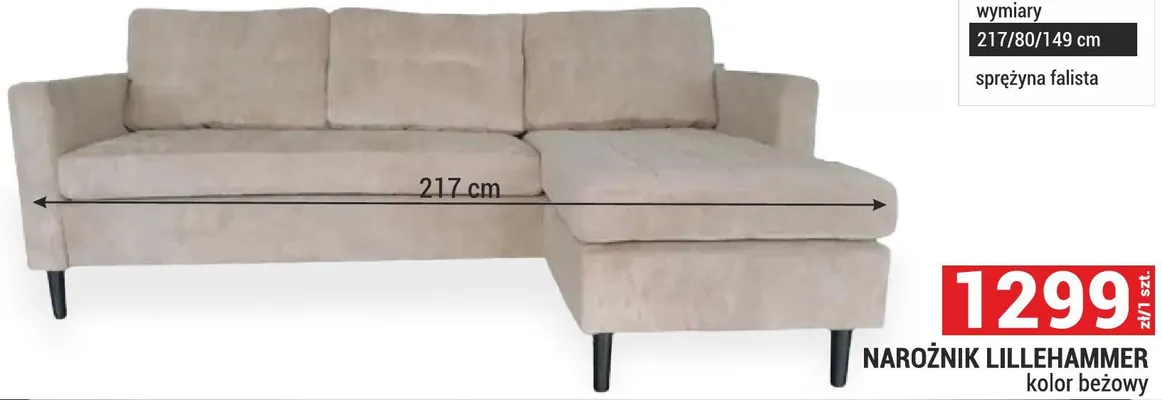 Narożnik Lillehammer promocja w Merkury Market