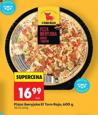 Pizza iberyjska El Toro Rojo promocja w Biedronka