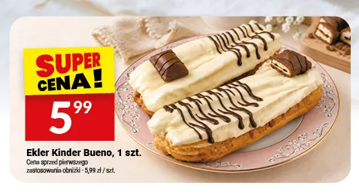 Ekler Kinder Bueno Białecki promocja w Twój Market