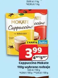 Cappuccino Mokate klasyczne promocja w Delfin