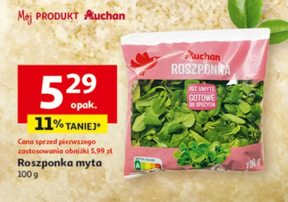 Roszponka myta promocja w Auchan
