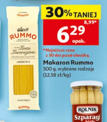 Makaron Rummo promocja w Auchan