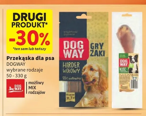 Przekąska dla psa Dog Way Gryzaki Kość promocja w Intermarche
