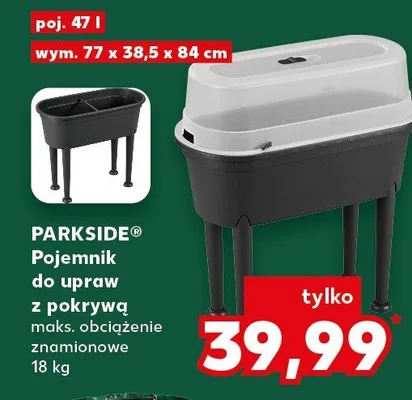 Pojemnik do upraw z pokrywą promocja w Kaufland