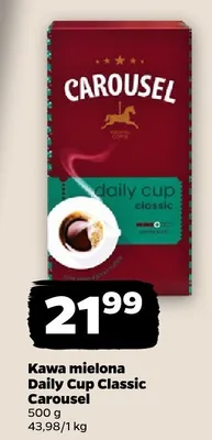 Kawa mielona Daily Cup Classic promocja w Netto