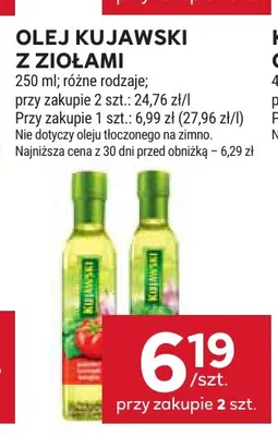 Olej Kujawski z ziołami promocja w Stokrotka