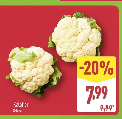 Kalafior promocja w Aldi