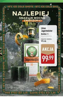 Likier Jägermeister promocja w Aldi