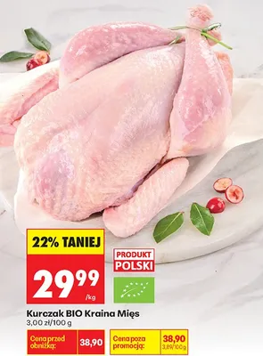 Kurczak BIO Mięs promocja w Biedronka