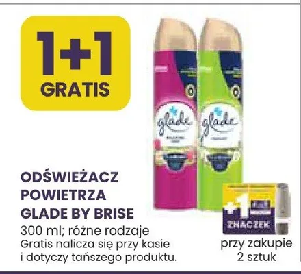 Odświeżacz powietrza glade by brise promocja w Stokrotka