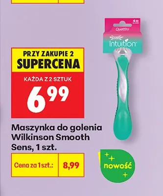 Maszynka do golenia Smooth Sens promocja w Biedronka