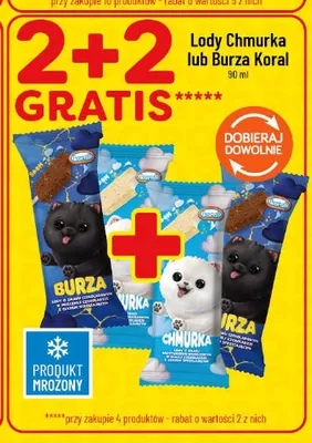 Lody Burza Koral promocja w POLOmarket